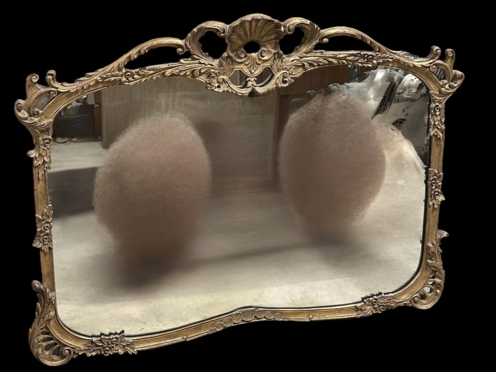Decorative Italian Giltwood Mirror (1 of 7)