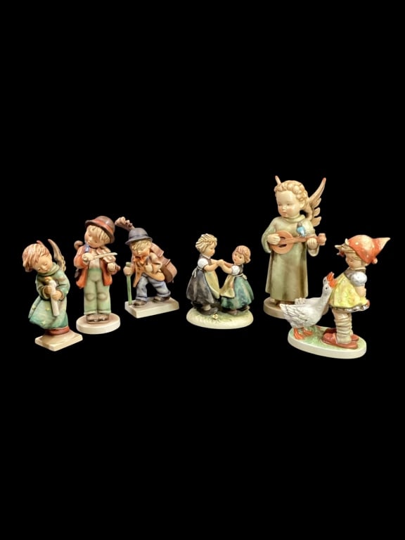 Seven Hummel Figurines (1 of 8)