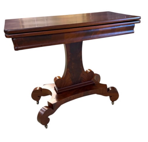Flame Mahogany Games Table (1 of 5)