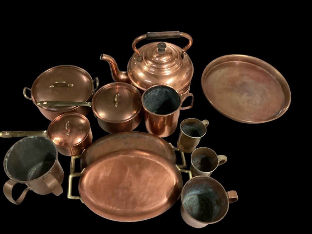 Copper Serving, Cooking Ware (1 of 6)