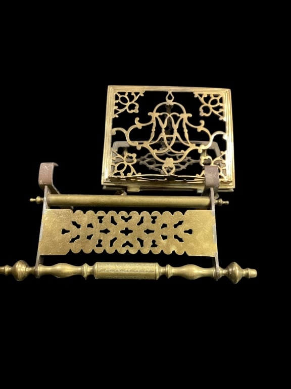 Brass Kettle Stand, Book Stand (1 of 4)