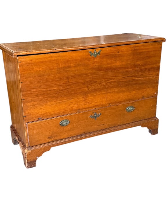Maple Chippendale Mule Chest (1 of 5)