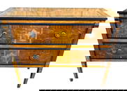 Lillian August Neo Classical inlaid Chest