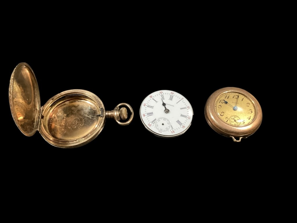 Elgin and Waltham Antique Watches (1 of 5)