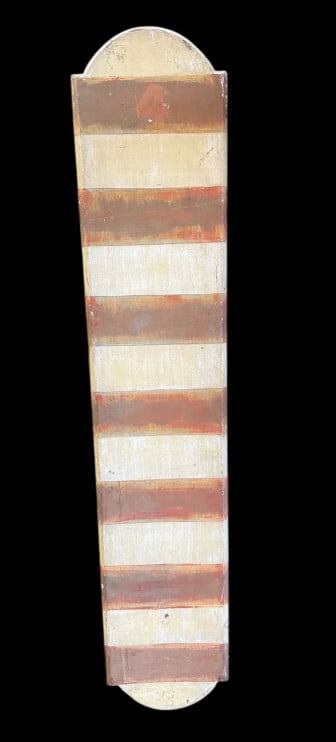 Antique Barber Pole Shop Sign (1 of 4)