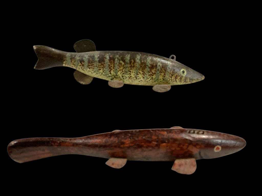 Two Vintage Fish Decoys (1 of 9)