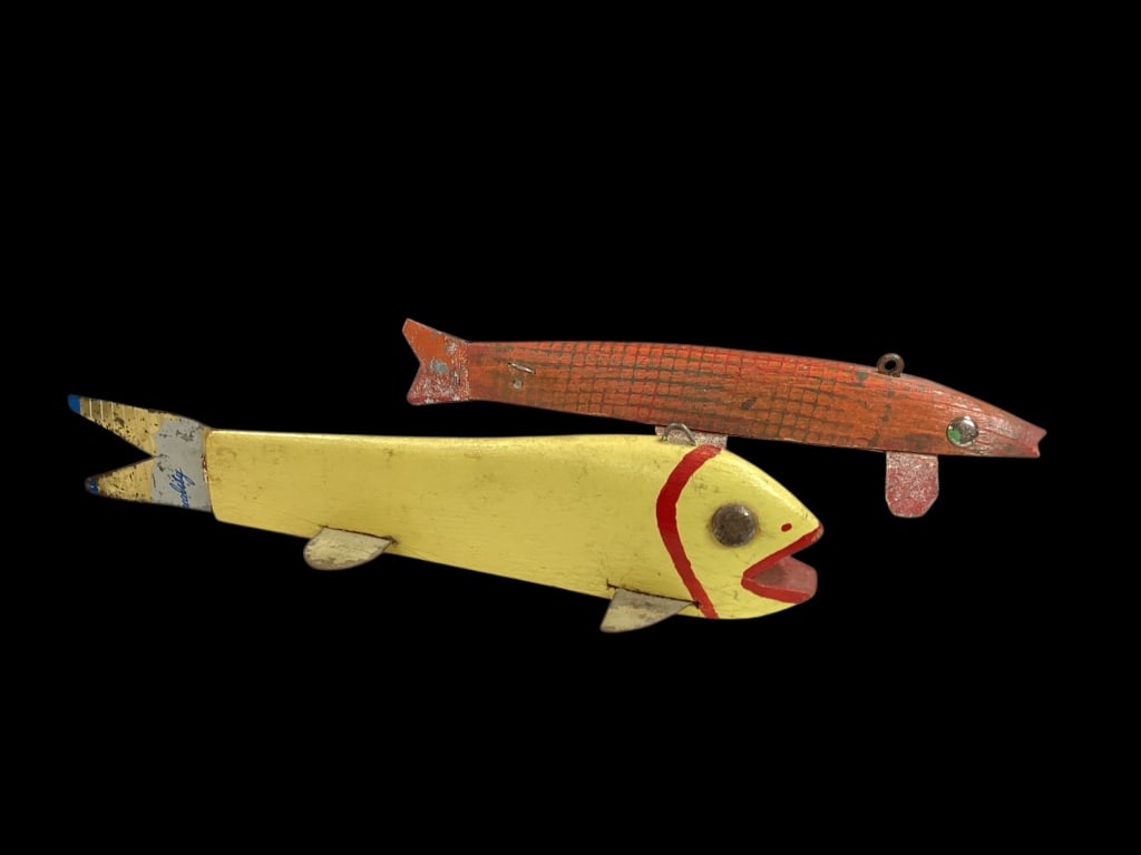Two Vintage Fish Decoys (1 of 7)
