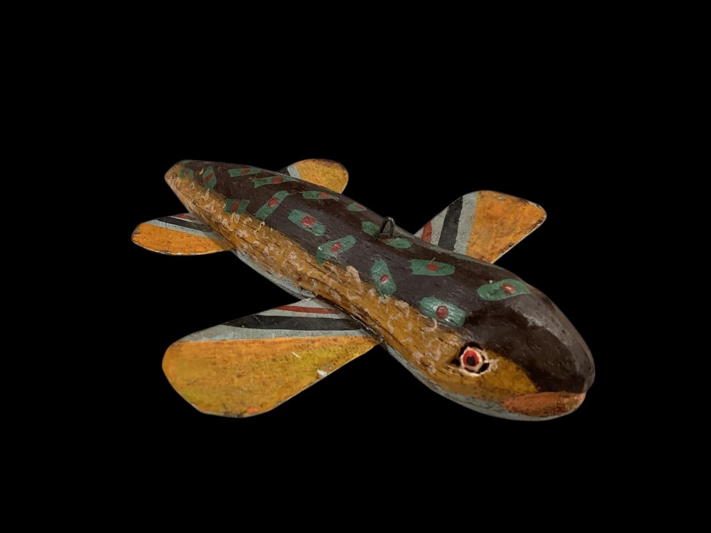 Folk Art Fish Decoy (1 of 5)