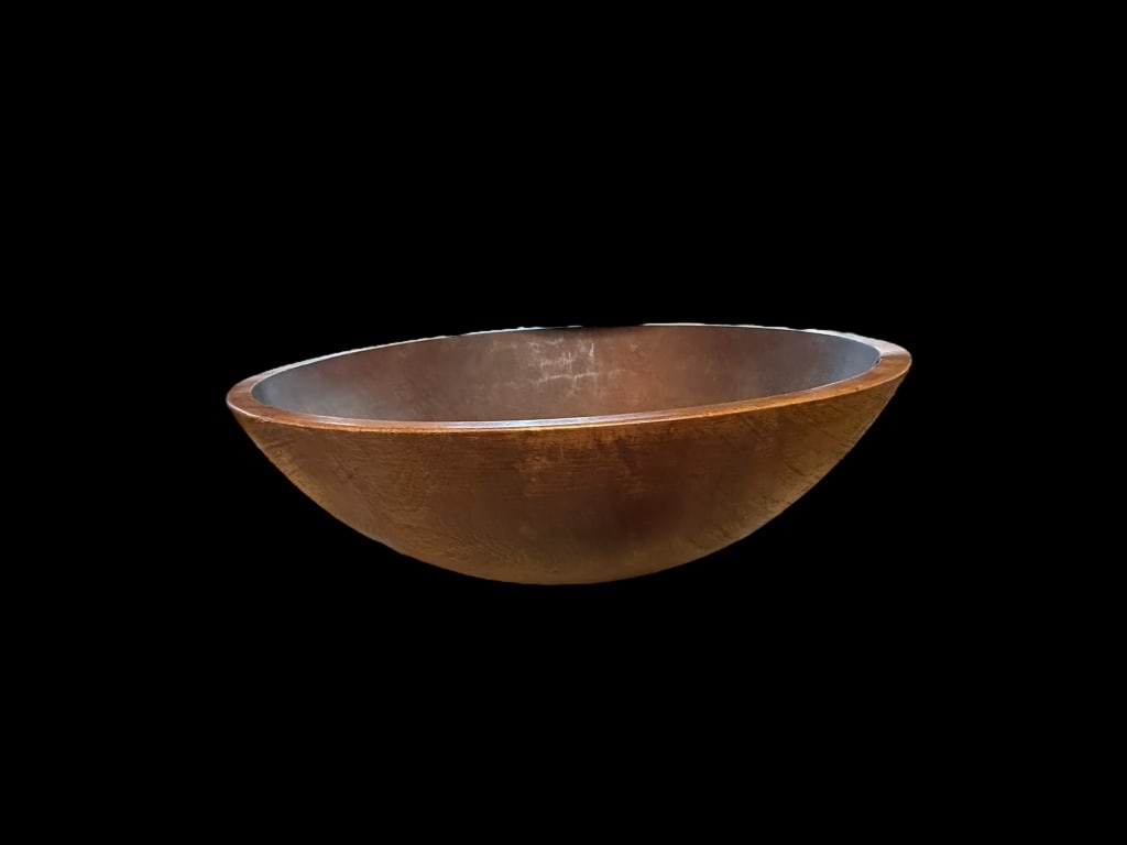 Hand Turned Maple Fruit Bowl (1 of 4)