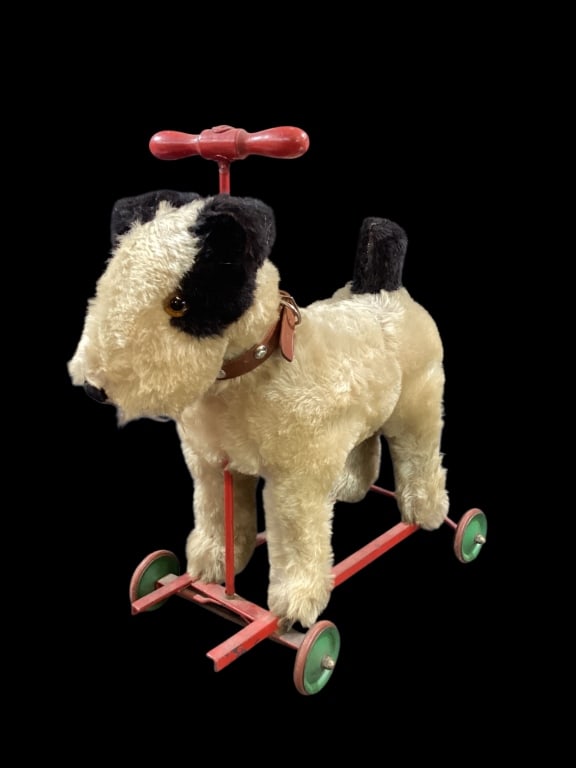 Vintage Terrier  Ride On Toy Dog (1 of 5)
