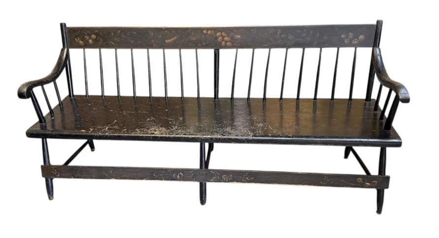 Early Windsor Settee (1 of 4)