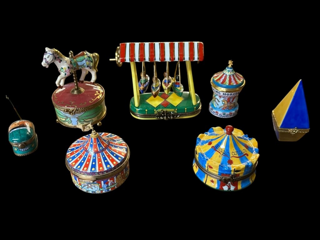 Seven Whimsical Trinket Boxes (1 of 5)