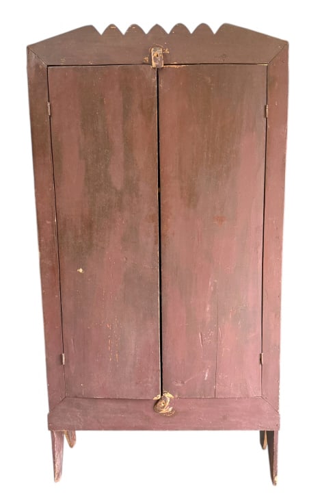 Primitive Folky Canning Cupboard (1 of 6)