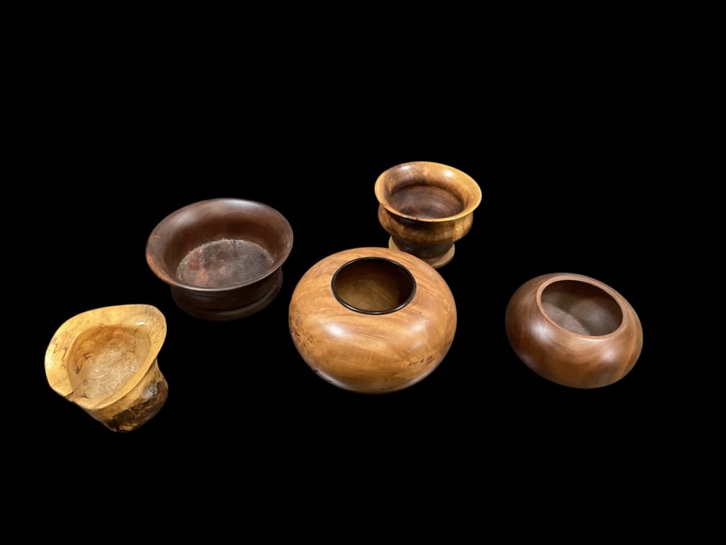 Turned Wooden Table Articles (1 of 7)