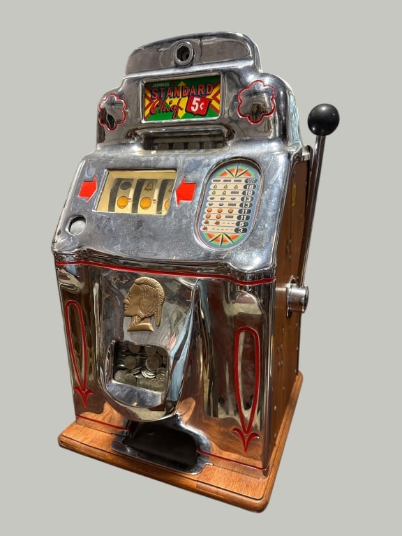 O.D. Jennings "Standard Chief? 5? Slot Machine (1 of 8)