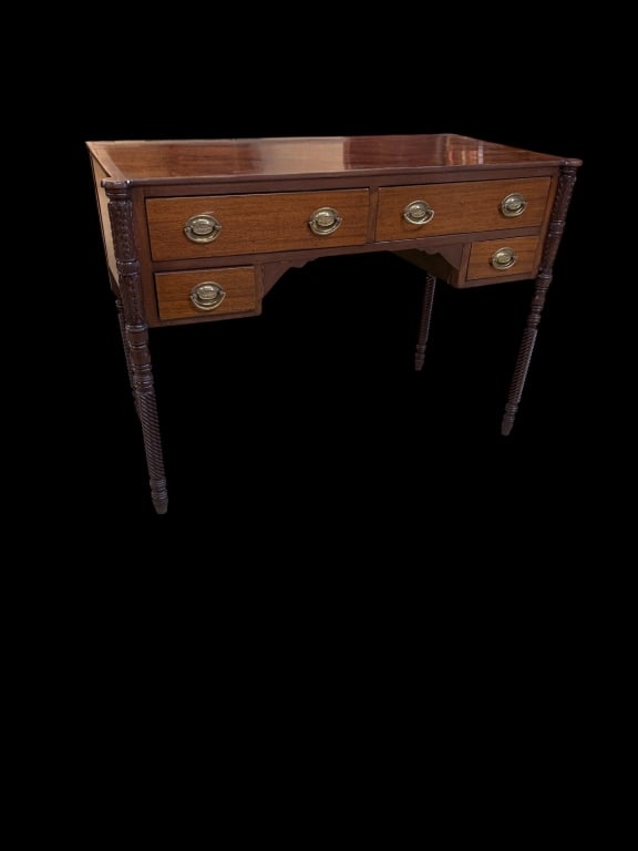 American Sheraton Mahogany Writing Desk (1 of 5)