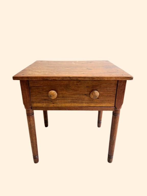 Early 19th C. Southern  One-Drawer Stand (1 of 4)