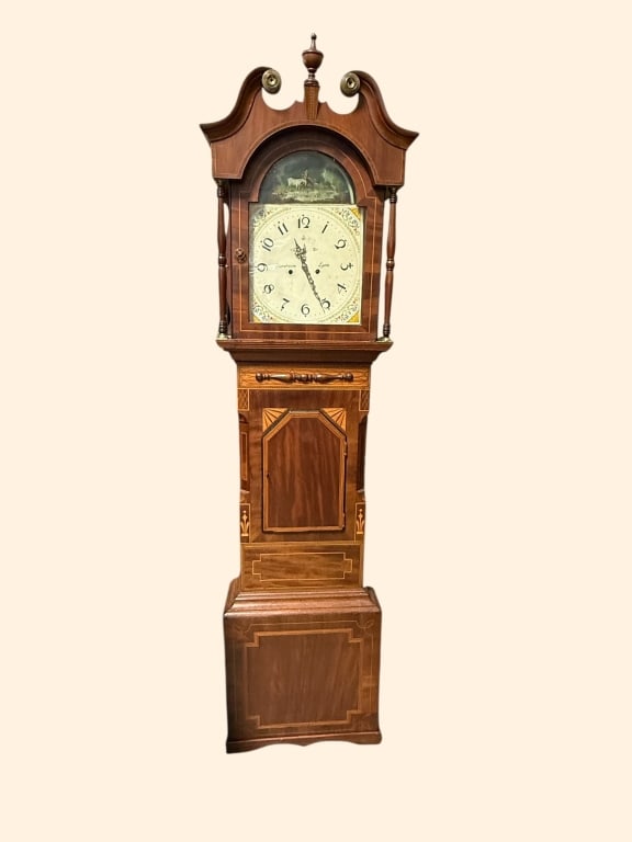 Early 19th-Century Mahogany Longcase Clock (1 of 6)
