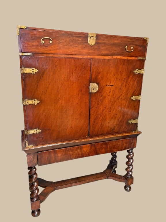 Early 19th Century Mahogany Chest on Stand (1 of 5)