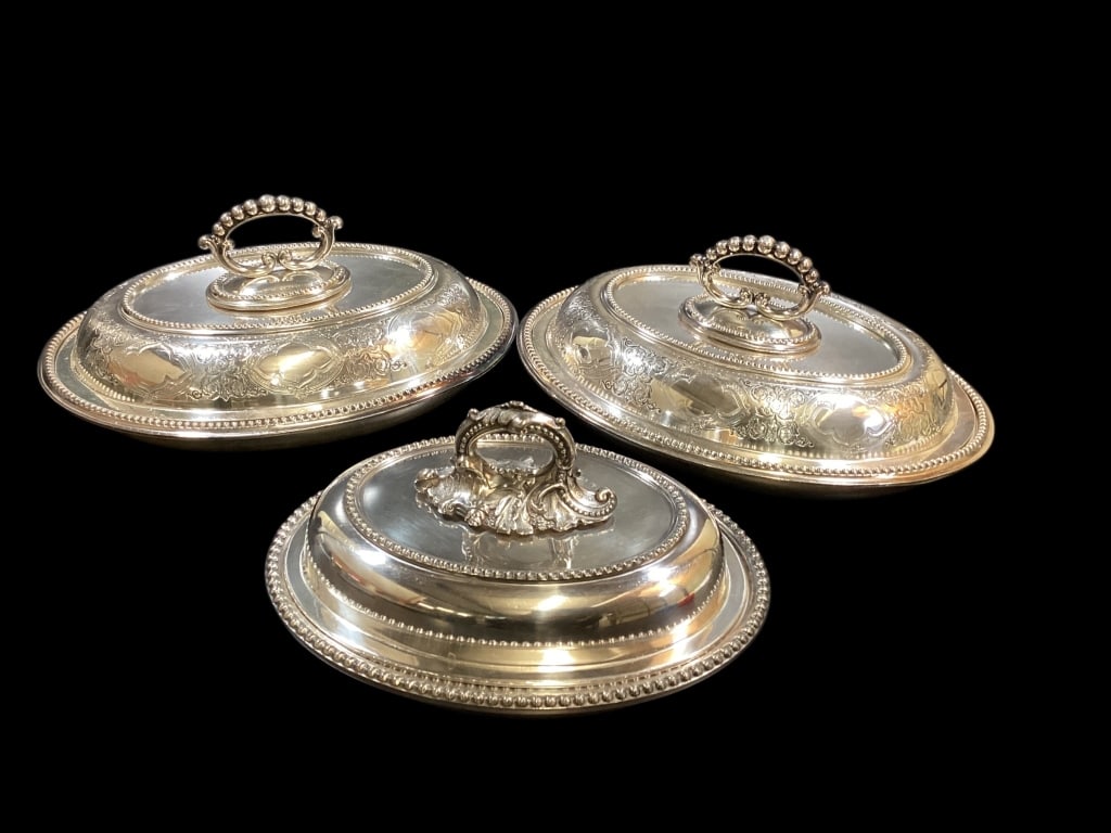 Silver Plate Serving Dishes (1 of 6)