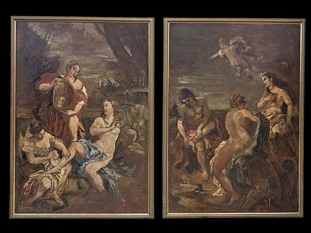 Two Large Decorative Panels (1 of 7)