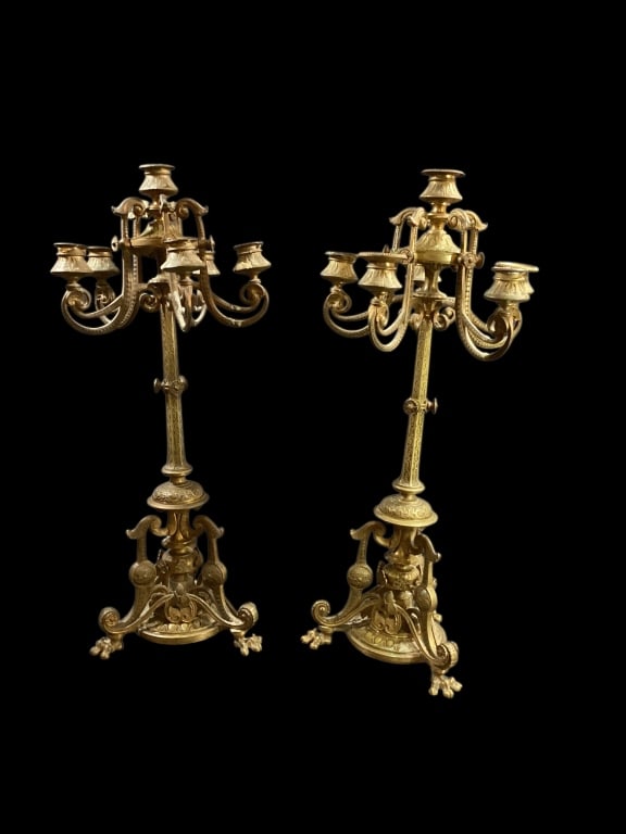 Pair Louis XV Candleabra (1 of 5)