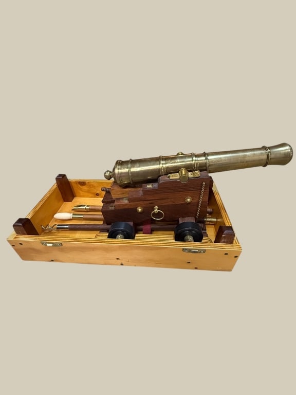 Brass Naval Signal Cannon (1 of 5)