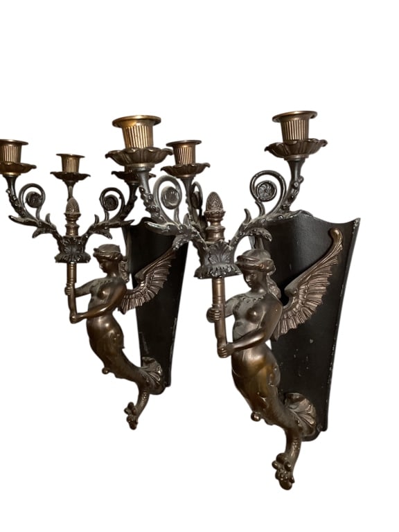 Pair of Figural Wall Sconce (1 of 5)