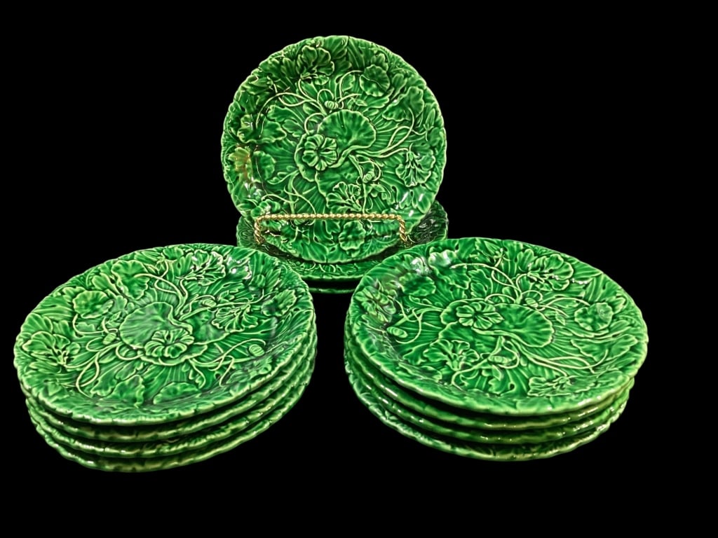 Set of Majolica Plates (1 of 3)