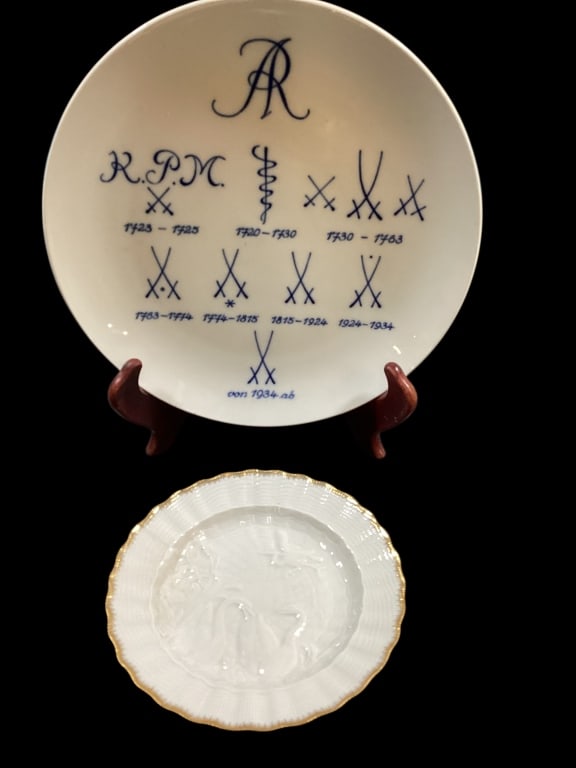 Two Meissen Plates (1 of 7)