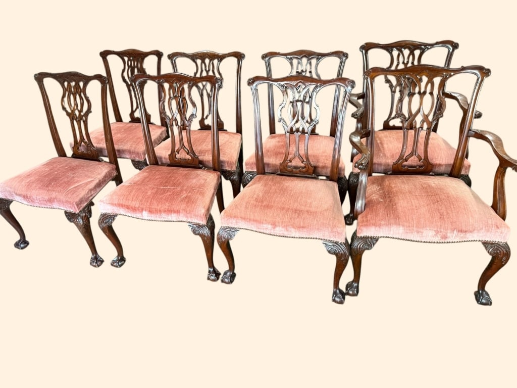 Set if 8  Baker Furniture Dining Chairs (1 of 4)