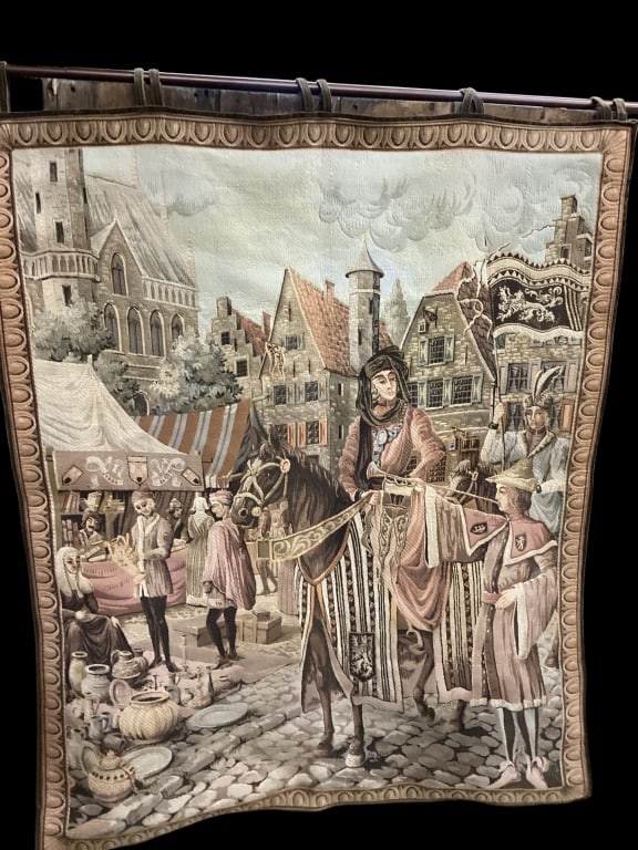 Vintage French Tapestry (1 of 4)