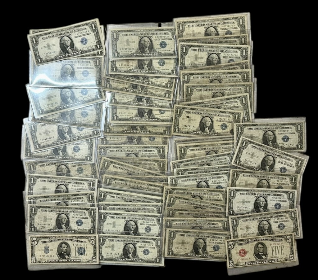 Silver Certificates and Early Notes (1 of 7)