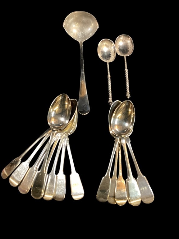Collective Group Silverplate Serving Utensils (1 of 5)