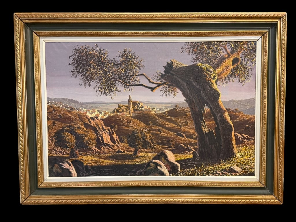 Spanish Landscape with Gnarled Tree (1 of 6)