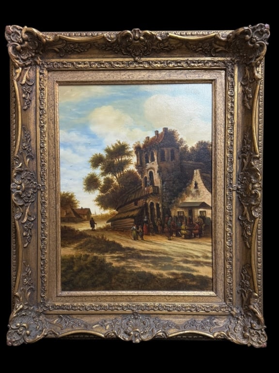 Dutch Style Village Landscape, Bondar (1 of 5)