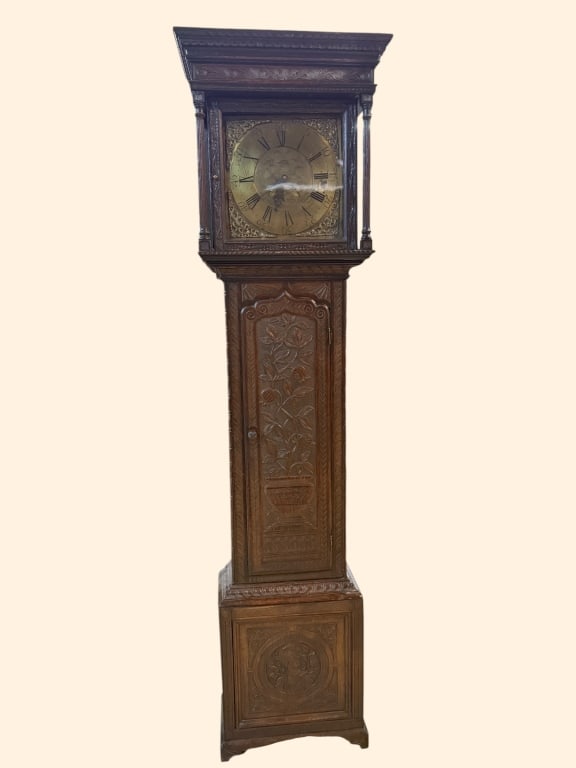 English Oak Longcase Clock (1 of 5)