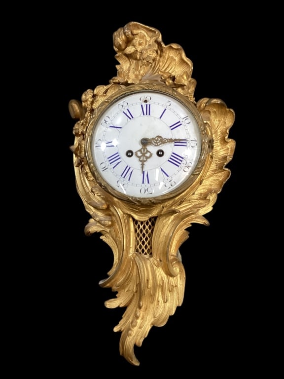 Louis XV Cartel Walk Clock (1 of 5)