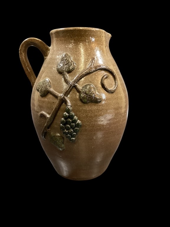Billy Henson Folk Pottery Pitcher (1 of 5)