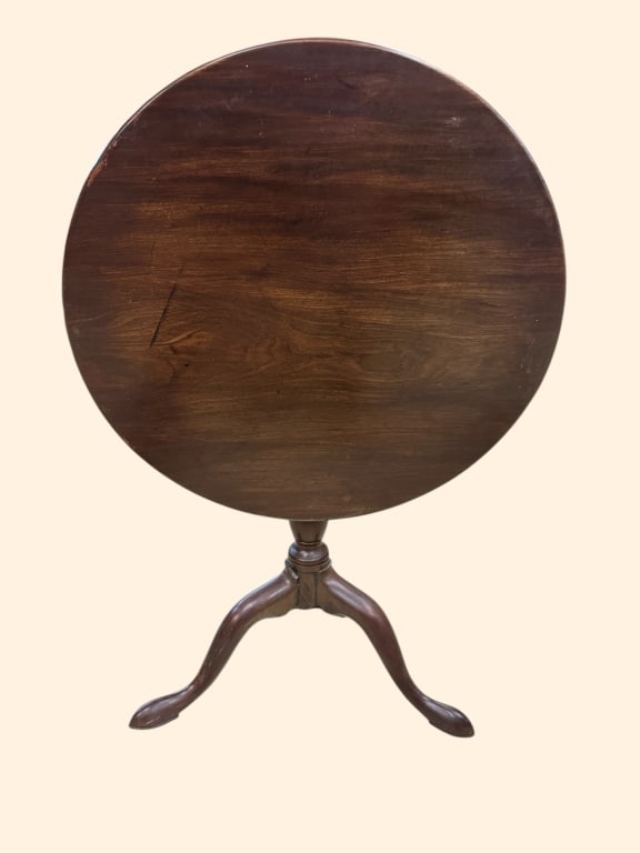 Period Queen Anne Tilt Top Table (1 of 4)