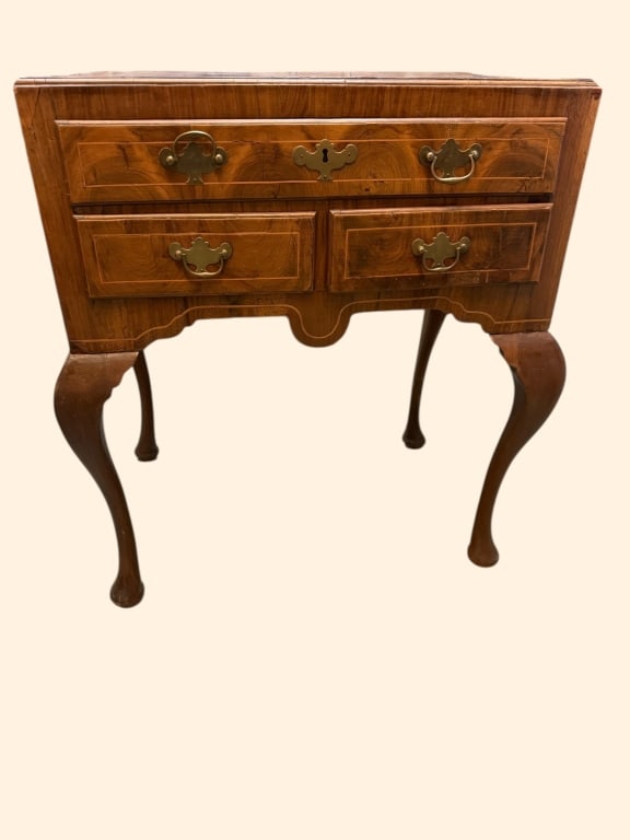 George III Walnut Lowboy (1 of 5)