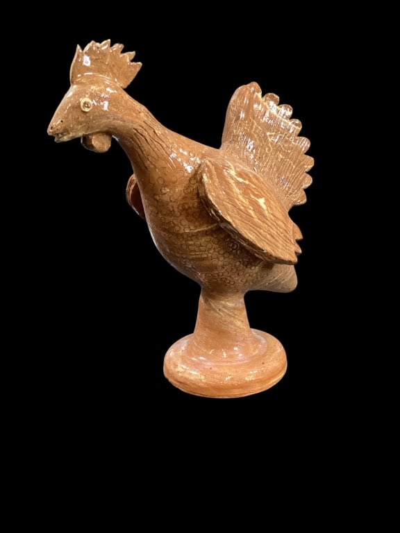 Southern Folk Pottery Rooster (1 of 5)