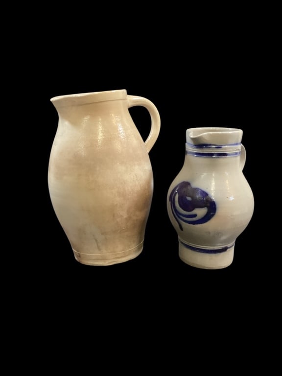 Northern Saltglaze Pitchers (1 of 6)