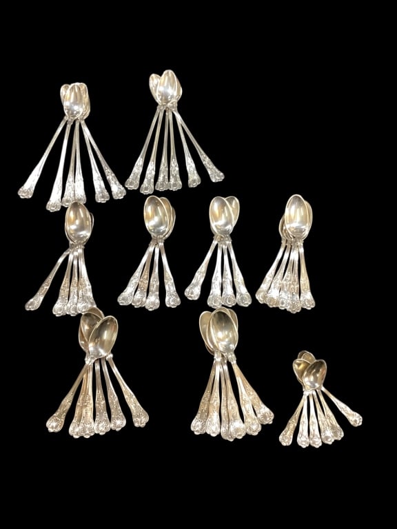 Gorham Kings Pattern Silver Plate (1 of 5)