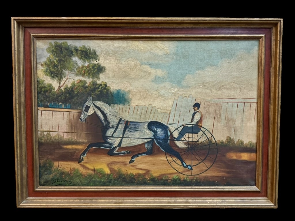 Horse and Buggy with Rider, S. Escudero (1 of 5)