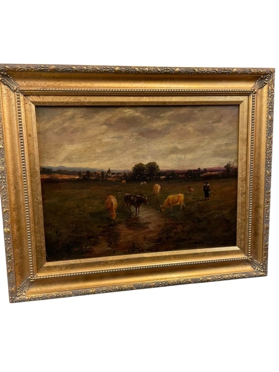 Pastoral Landscape with Grazing Cattle (1 of 5)