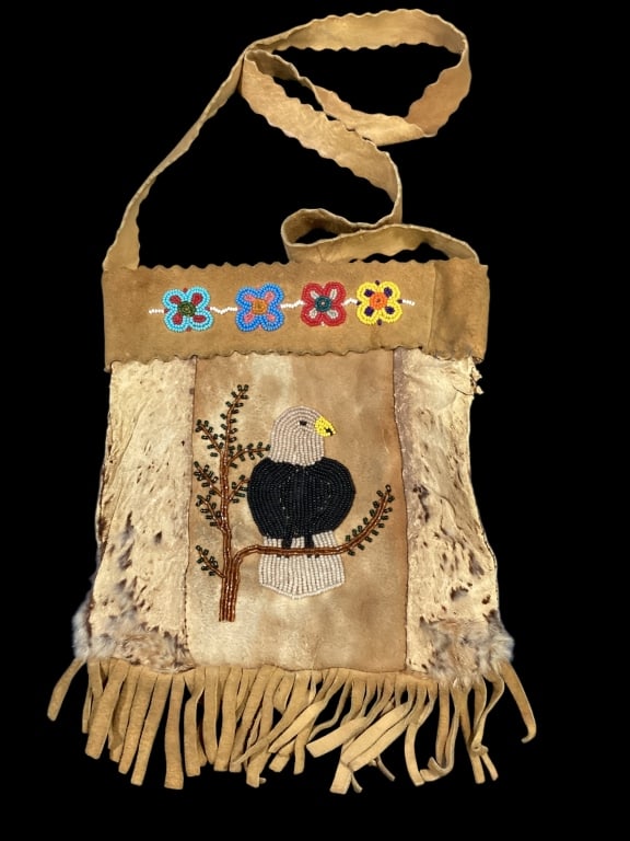 Native American Tobacco Bag (1 of 4)