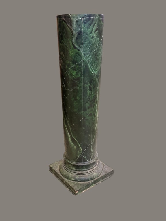 Vintage Wooden Bust Stand (1 of 3)