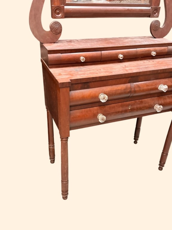 Classical Mahogany Dressing Table - 2