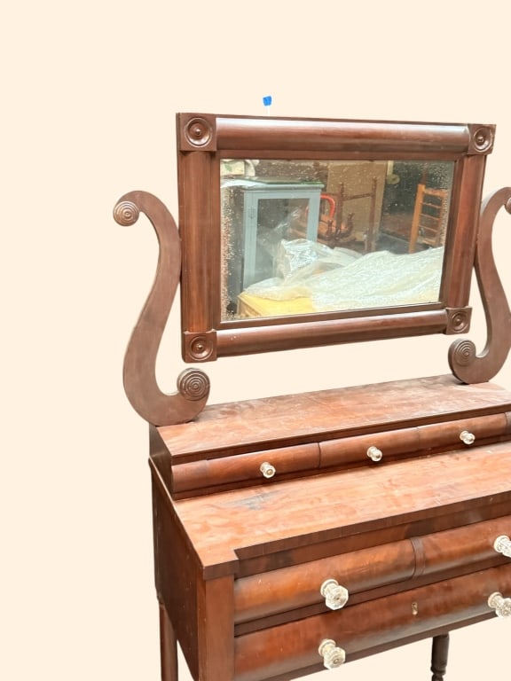 Classical Mahogany Dressing Table - 3